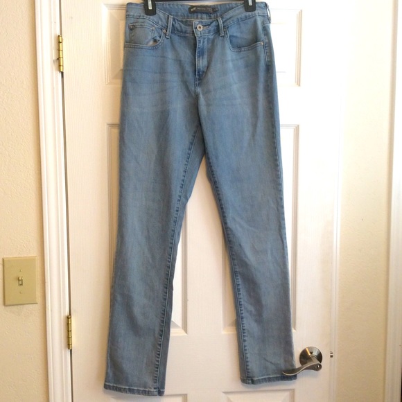 Levi’s Demi Curve Classic Rise Slim Leg lightwash women’s 10 - Picture 1 of 12